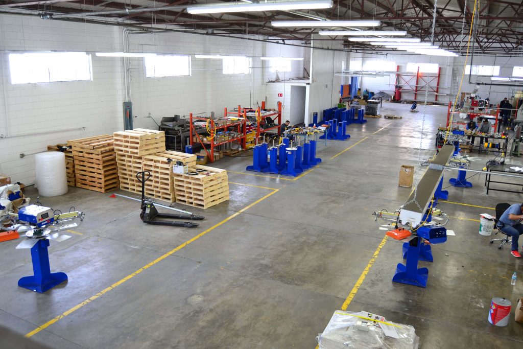 ASPE production floor