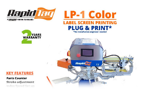 LP1 Screen Frame 9x20 with Mesh - ASPE Printing Technologies