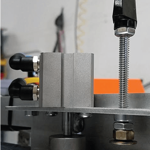 ASPE Screen Printing Machine Airlock close view