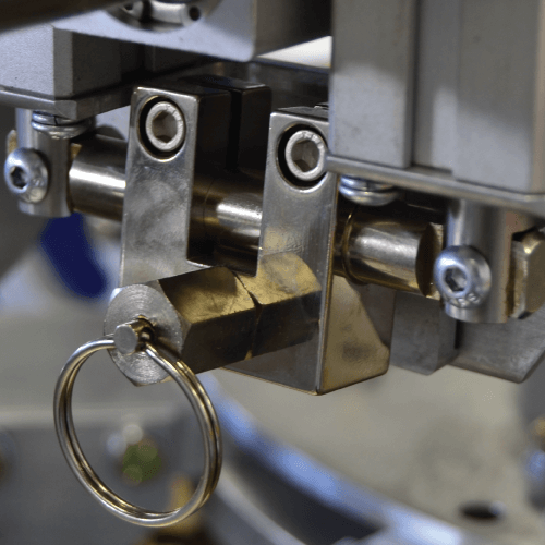 ASPE Screen Printing MachineSqueegee angle adjustment close view